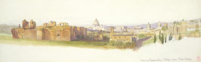 The Baths of Caracalla and St. Peter